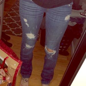 Abercrombie and Fitch straight leg jeans